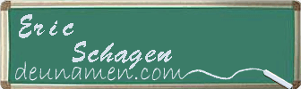 Eric Schagen Visitenkarte